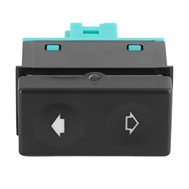 BMW E36 Sunroof switch - black with integrated blue control.