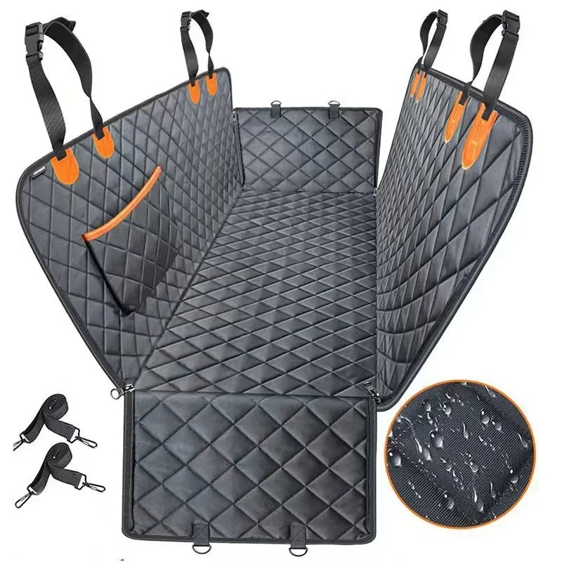 137×147CM Double Zipper Car Pet Seat Pad - JustUsRacers