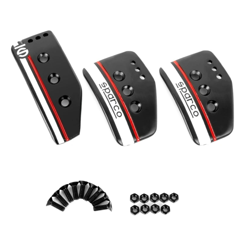 Foot Rest and Pedal Covers for Manual/Automatic Cars - JustUsRacers