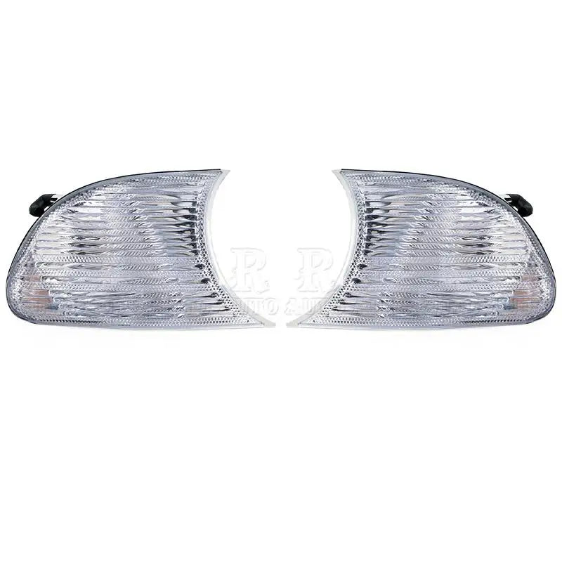 "BMW E46 Coupe (1998-2001) Front Turn Signal Corners - Left light."
or
"BMW E46 Coupe (1998-2001) Front Turn Signal Corner