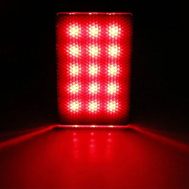 Universal Rear Bumper Diffuser with F1 Style Strobe Brake Light - JustUsRacers