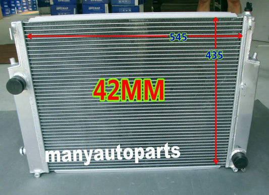"BMW E36 M3/Z3 Aluminum Radiator (1992-1999) - Replaces original part for improved cooling performance."