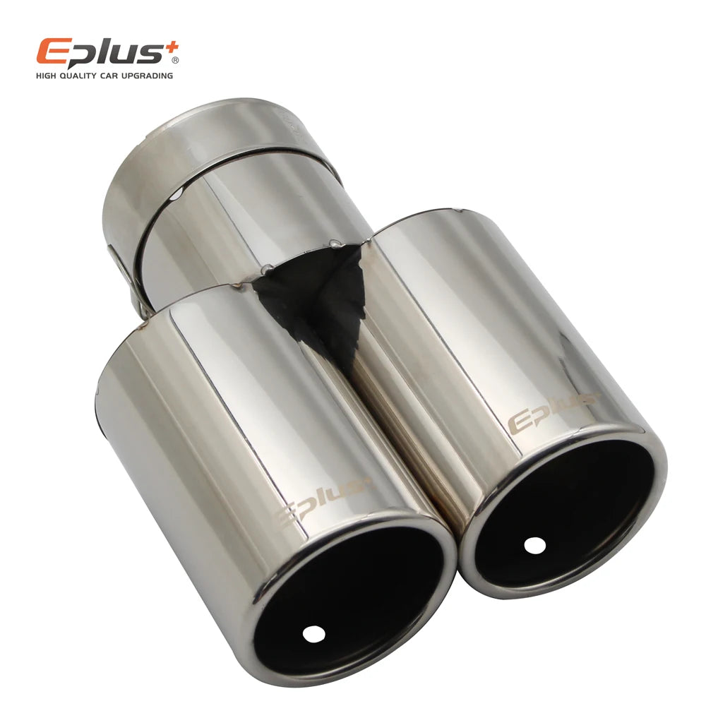 EPLUS Car Styling Muffler Exhaust Tail Pipe Tip - JustUsRacers