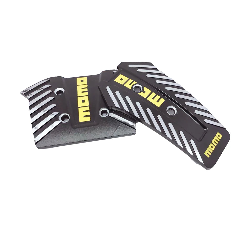 2 PCS MOMO Style Aluminium Brake Pedal Set - JustUsRacers