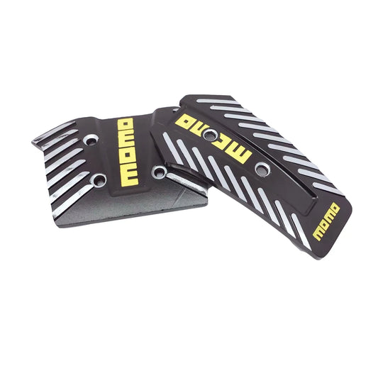2 PCS MOMO Style Aluminium Brake Pedal Set - JustUsRacers