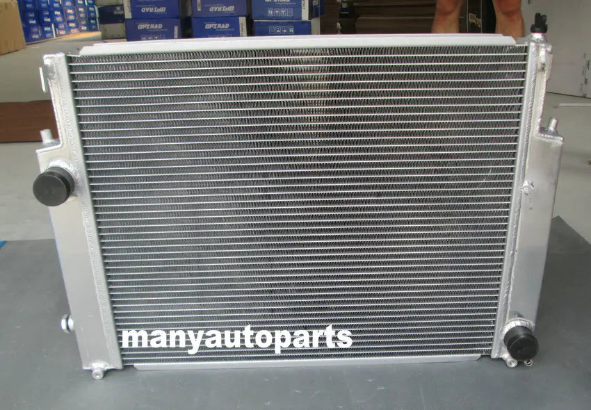 "BMW E36 M3 / Z3 Aluminum Radiator for 1992-1999 models. Lightweight and efficient cooling solution. Replaces OEM part."