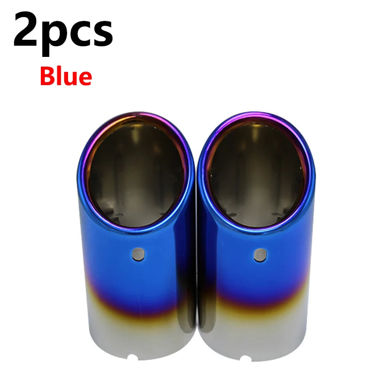 Stainless Steel Exhaust Muffler Tip Pipe for VW - JustUsRacers
