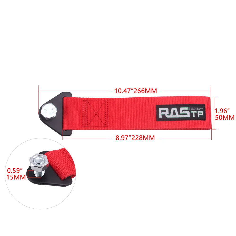 RASTP High-Strength Nylon Racing Tow Rope - JustUsRacers