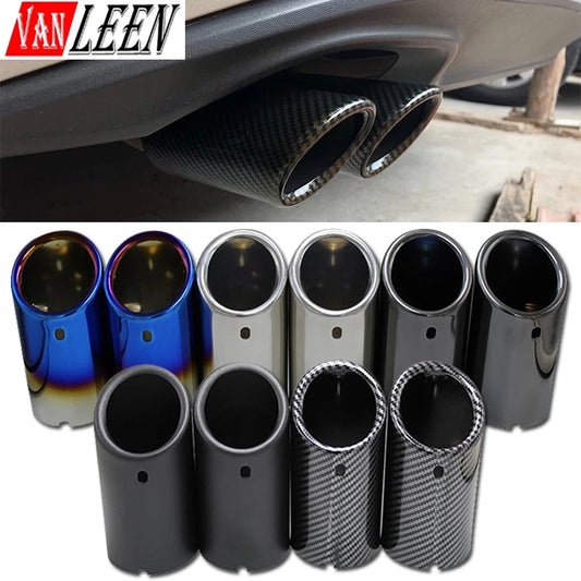 Stainless Steel Exhaust Muffler Tip Pipe for VW - JustUsRacers
