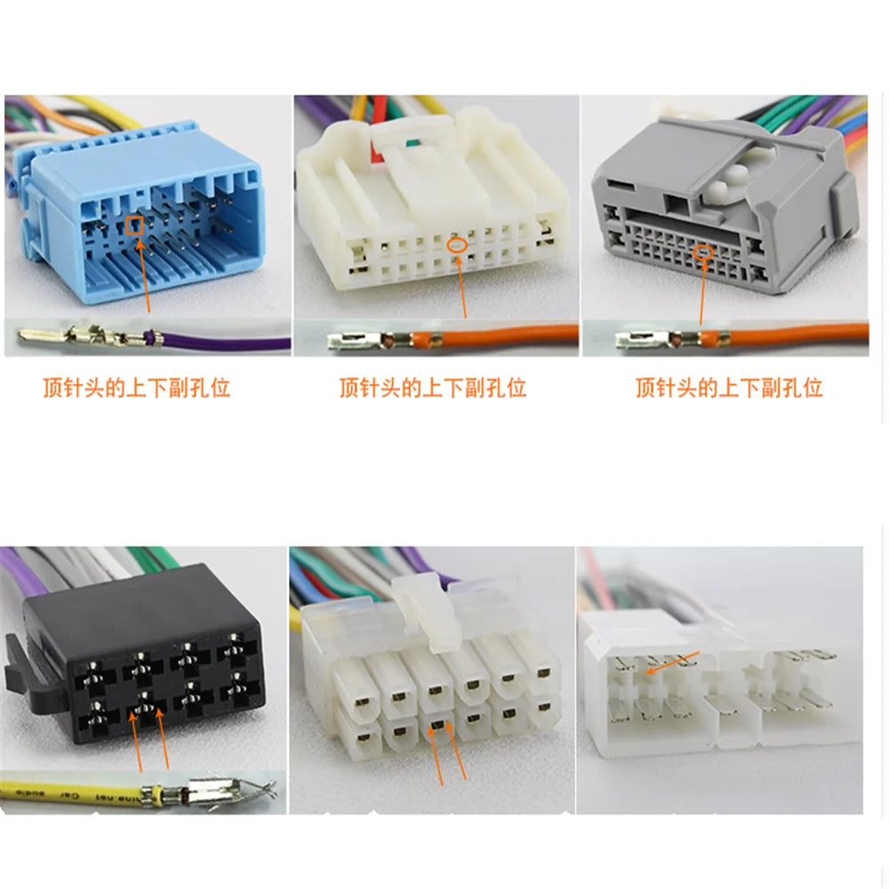 "BMW E36 E46 E39 E60 E90 & VW Audi car terminal ejector tool kit - Includes wiring harness connectors."