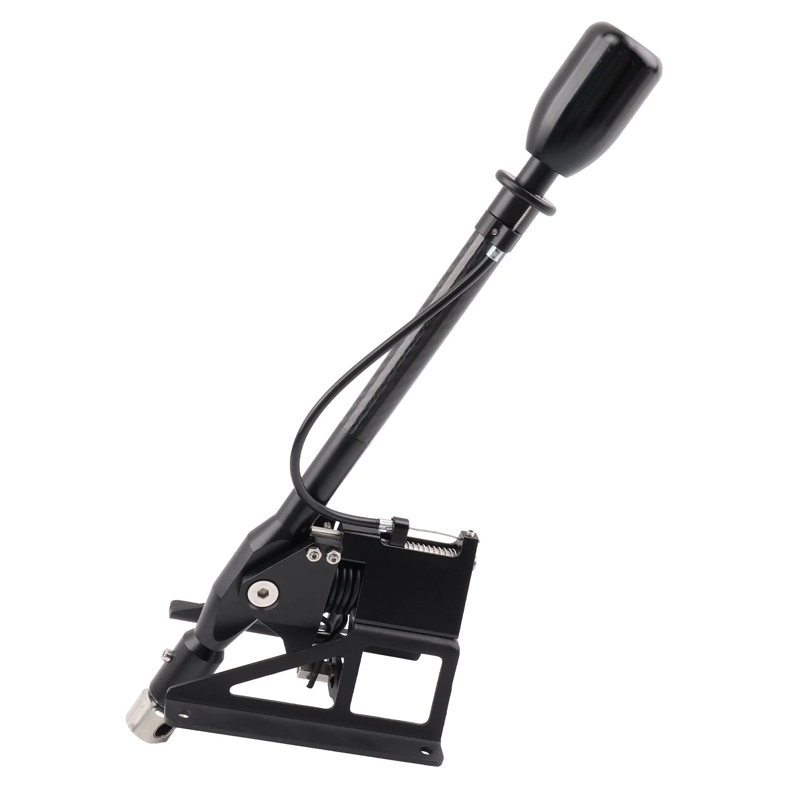 BMW E36/E46 short shifter box in sleek black and silver finish.