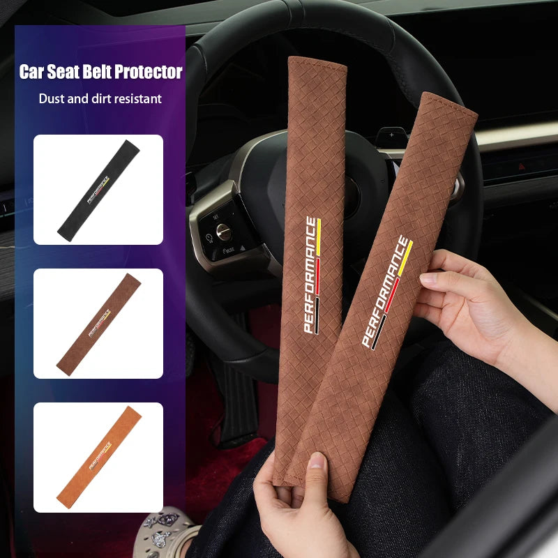 BMW E36, E39, E46 seat belt shoulder pad cover. Protects original padding from wear and tear.