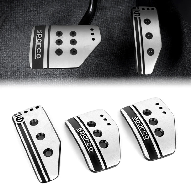 Foot Rest and Pedal Covers for Manual/Automatic Cars - JustUsRacers