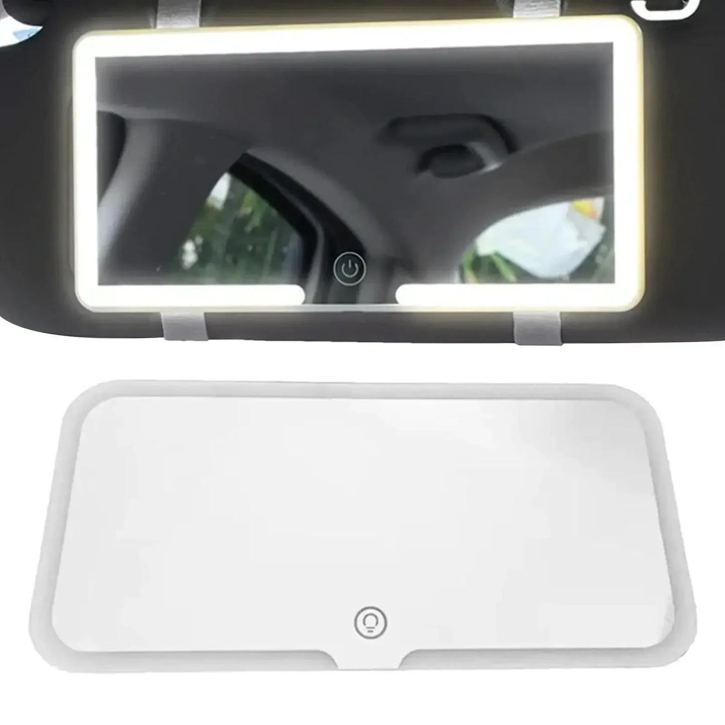 Car Sun Visor LED Vanity Mirror - JustUsRacers