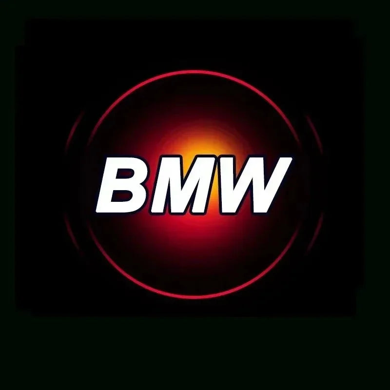 "BMW logo LED door courtesy lights for E36, E39, and E46 models."