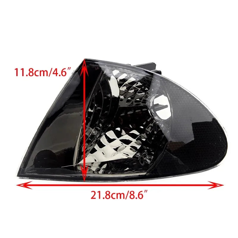 Car Front Left Turn Signal Indicator Housing 63136902765 for BMW 3 Series E46 Sedan (1999–2001) - JustUsRacers