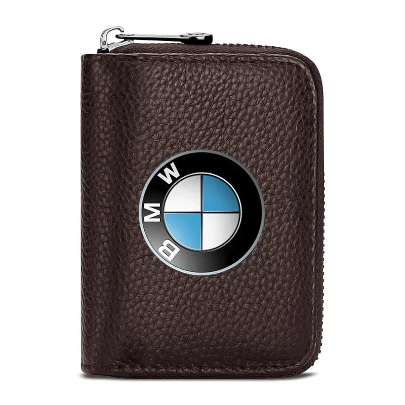 "BMW E36 E39 E46 Leather Wallet: Genuine BMW leather card and license holder."