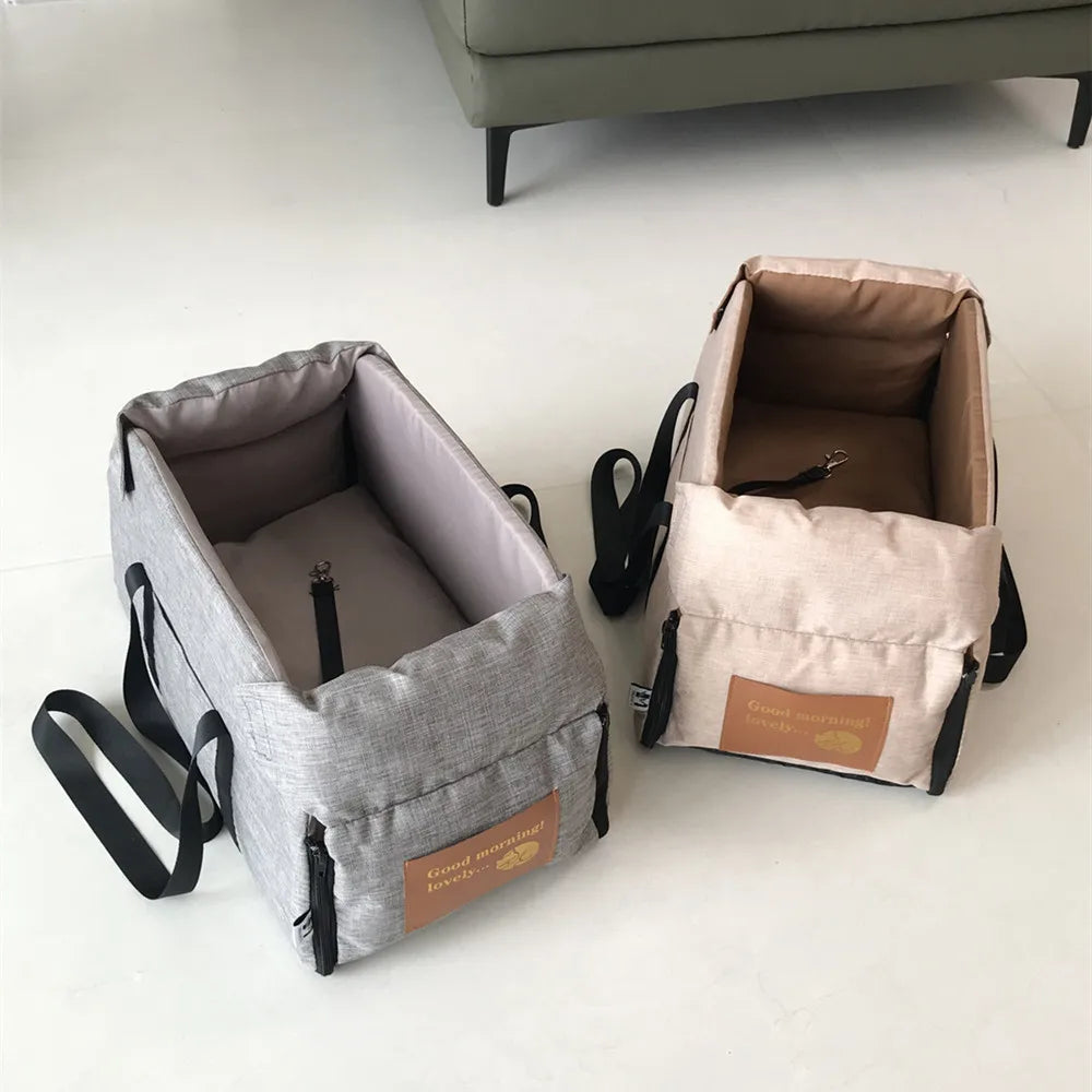Dog Car Seat for Small Dogs and Cats - JustUsRacers