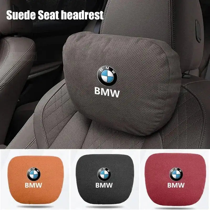 Car Headrest Waist Rest for BMW 1, 3, 5 Series, X1, X3, X5 (Various Models) - JustUsRacers