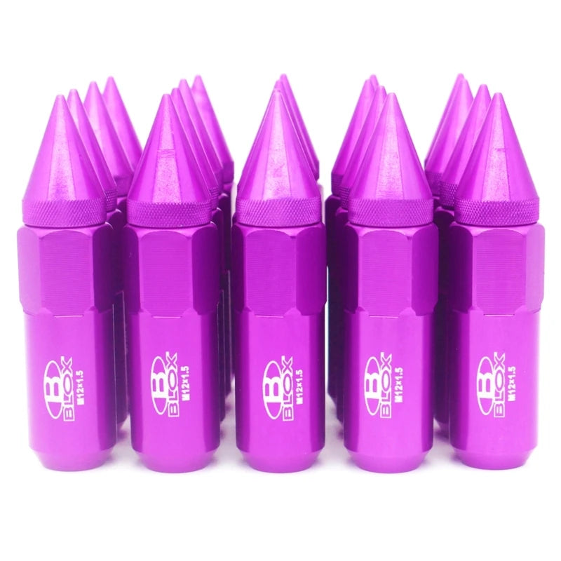 20Pcs Racing JDM Style Extended Spike Lug Nuts (M12X1.25 / M12X1.5) - JustUsRacers