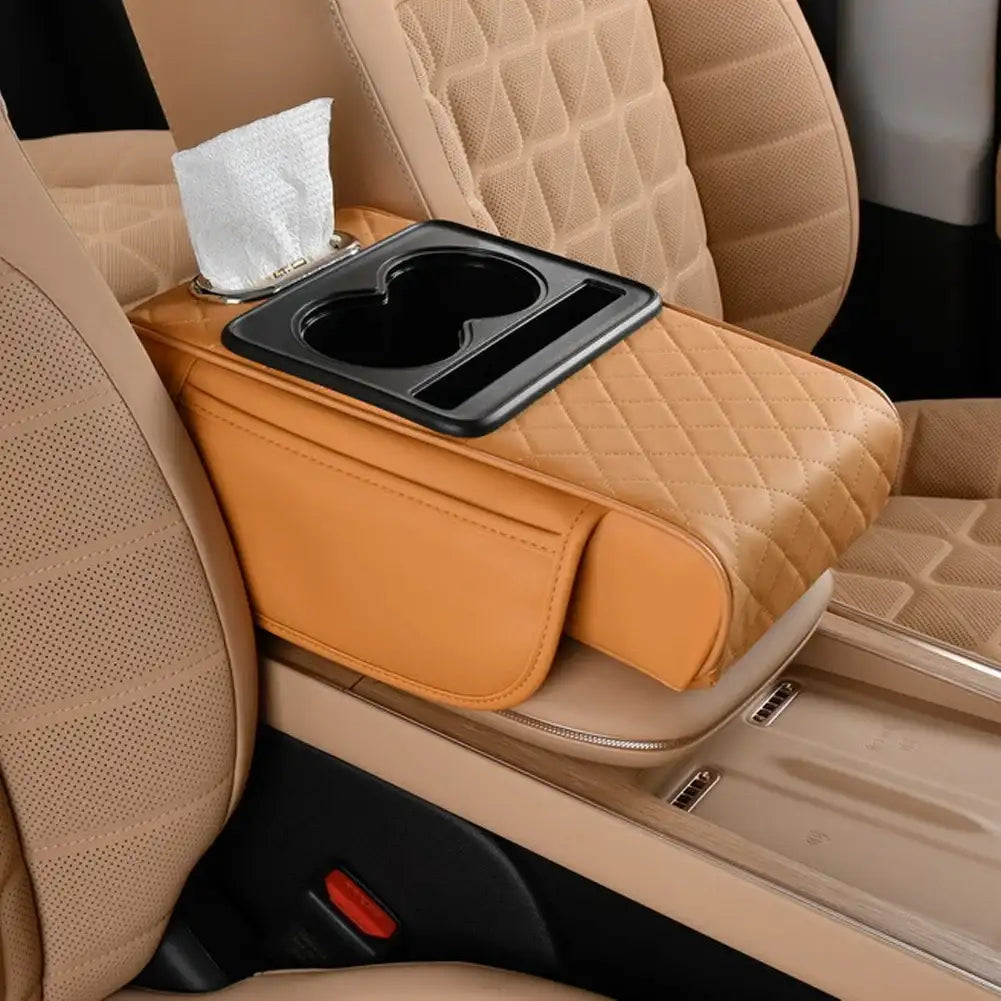 High-Quality Car Armrest Cover with Memory Cotton - JustUsRacers