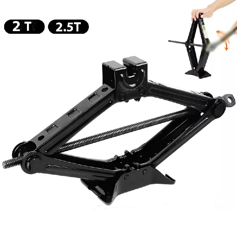 Car Jack 2T/2.5T Portable Hand-Cranked Scissor Jack - JustUsRacers