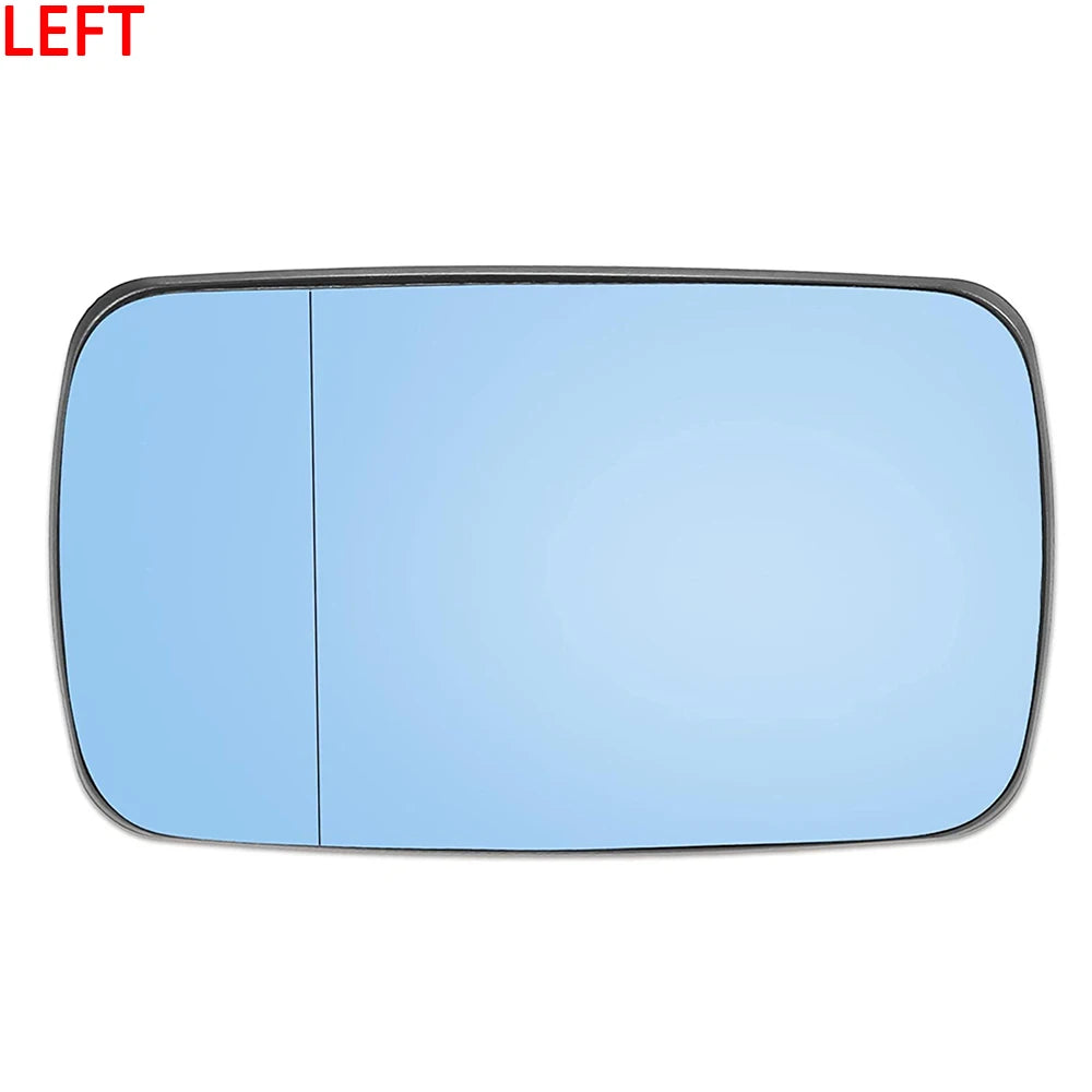 Heated sideview glass for BMW E46 models (98-06): 318i, 320i, 325i, 330i. Not for Toyota.