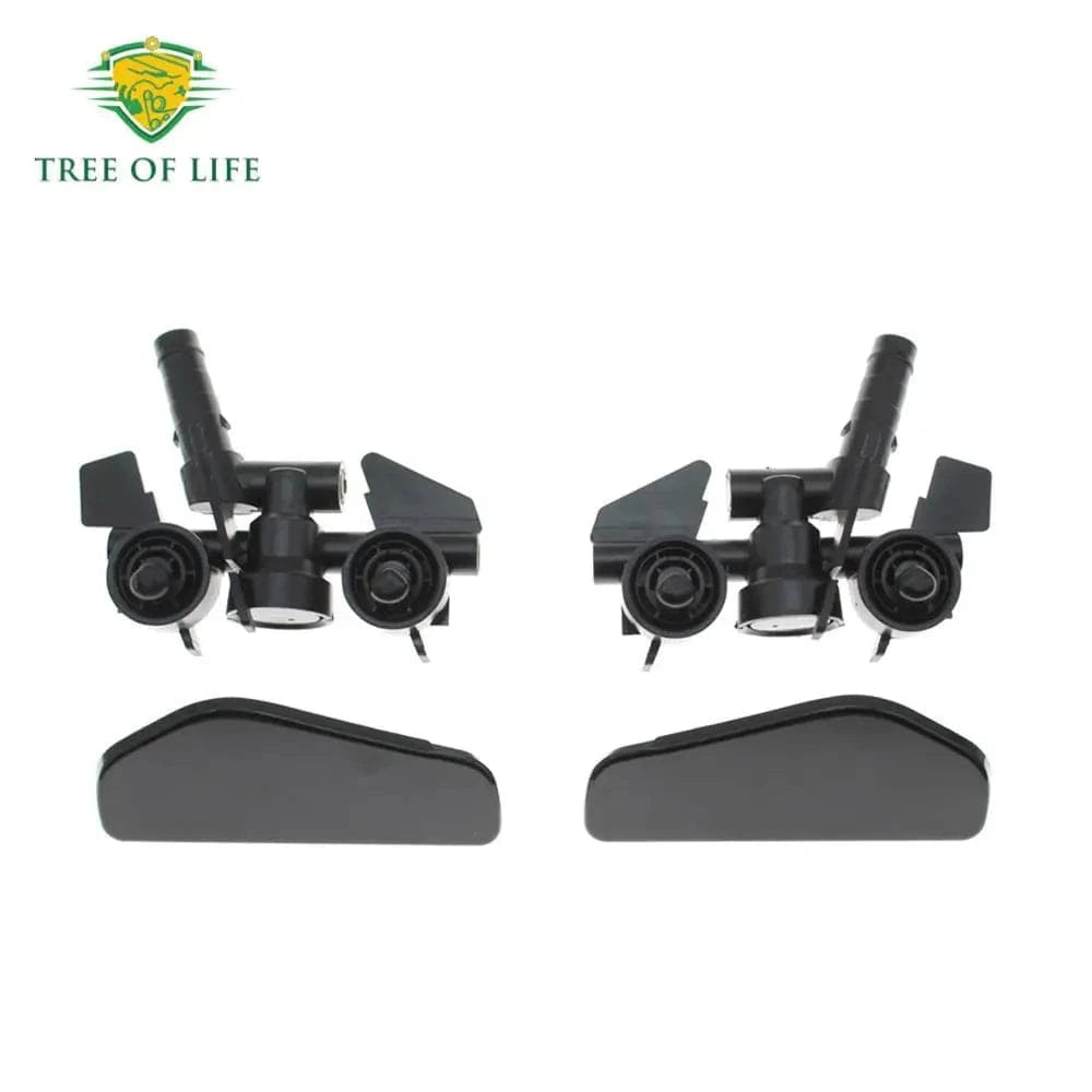 Front Headlight Washer Cover Headlamp Spray Nozzle Jet Cap Lid For BMW E46 3 Series 323i 325i 330i 316 318 320 328  1997-2005 - JustUsRacers