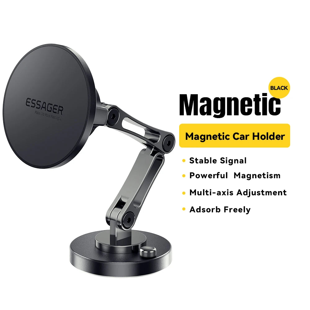 Essager 15W Magnetic Wireless Car Phone Holder - JustUsRacers
