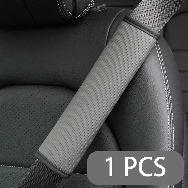 PU Leather Safety Belt Shoulder Cover - JustUsRacers