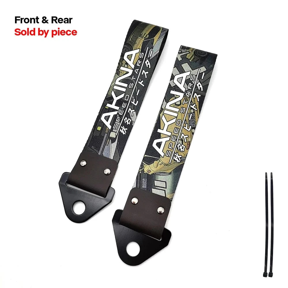 JDM Racing Culture Car Pendant Tow Strap Belt - JustUsRacers