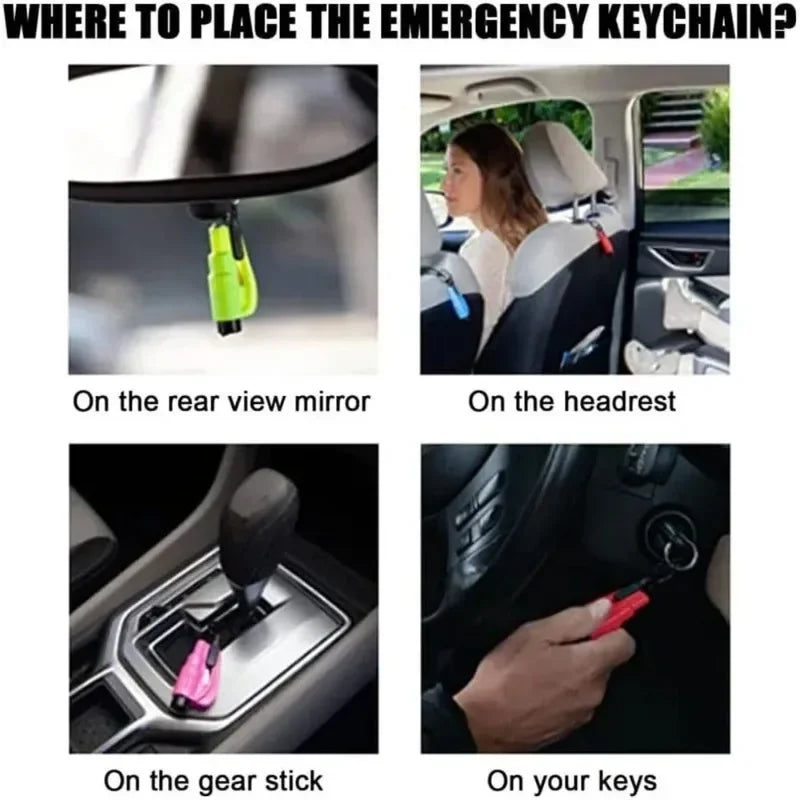 3-in-1 Multifunctional Car Emergency Hammer - JustUsRacers