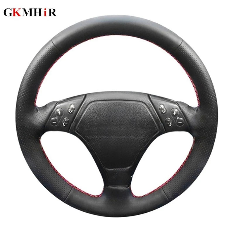 DIY leather steering wheel cover for BMW E36, E46, E39 models. Enhance your driving experience with a sleek and comfortable u