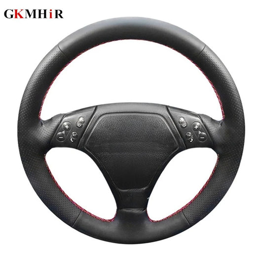DIY leather steering wheel cover for BMW E36, E46, E39 models. Enhance your driving experience with a sleek and comfortable u