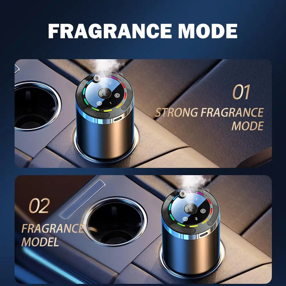 Car Fragrance Humidifier with Digital Display - JustUsRacers