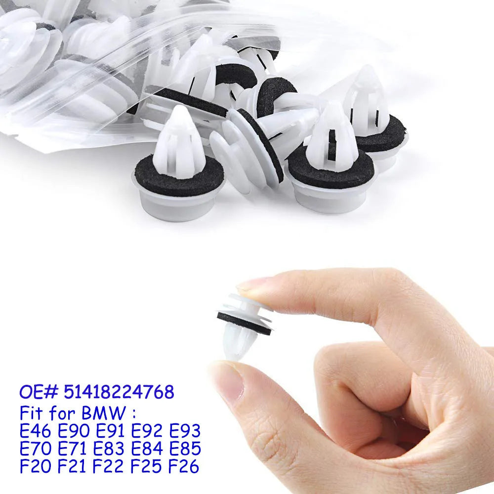 White plastic cap on an empty bottle - No relation to BMW E46 Door Panel Clips.