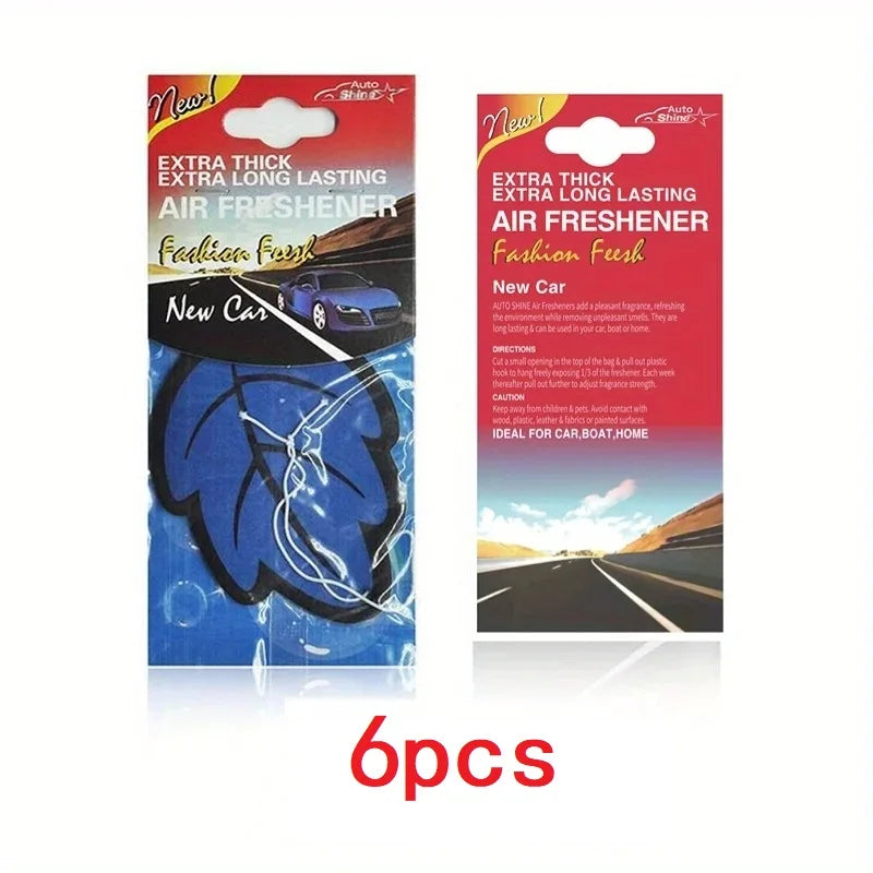 Car Air Freshener Natural Scented Tea Paper (3–60pcs) - JustUsRacers