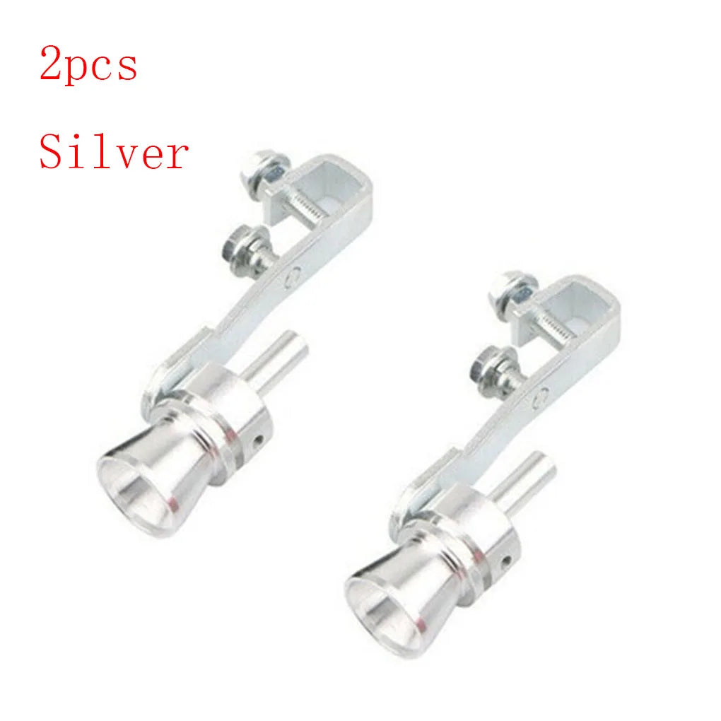 Two sets of Turbo Sound Whistle car exhaust simulators, available in S/M/L/XL sizes.