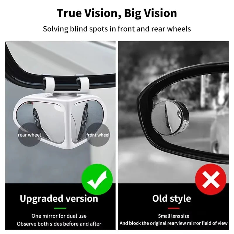 Car Blind Spot Double-Sided Mirror - JustUsRacers