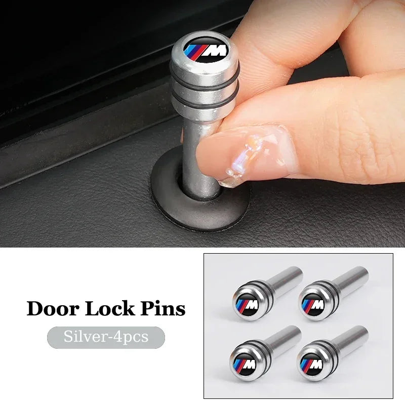 Set of three car door handle replacement knobs.