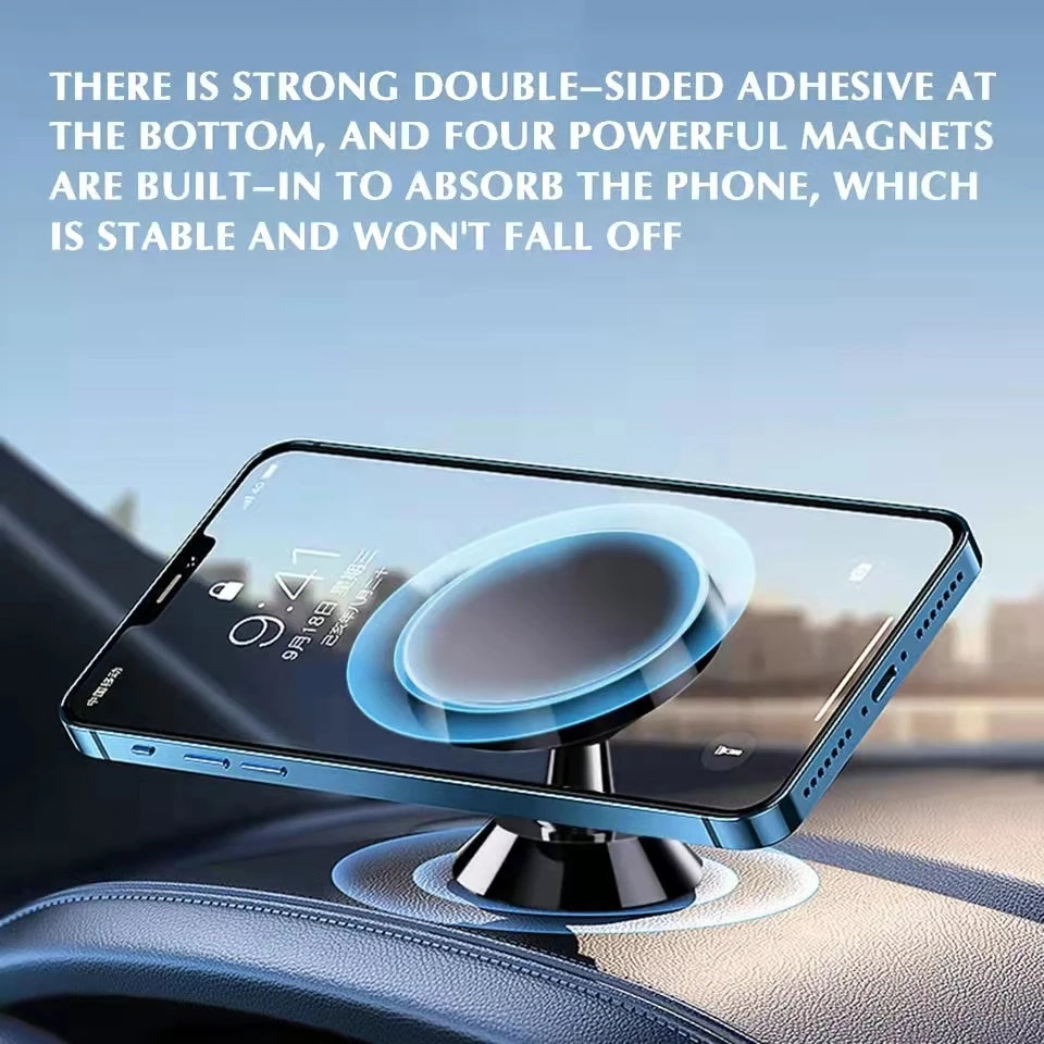 Magnetic Car Phone Holder Mount - JustUsRacers