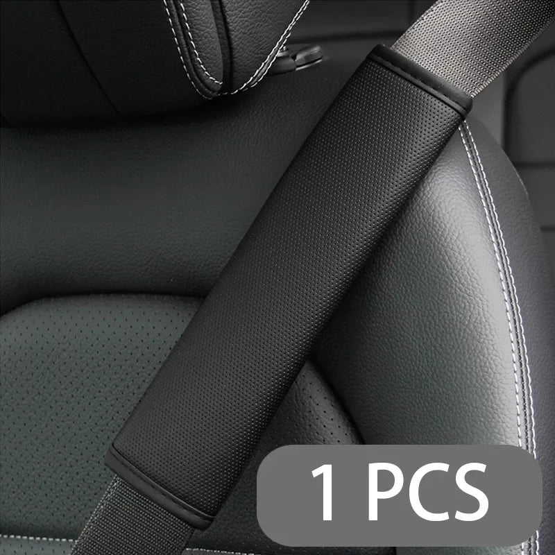 PU Leather Safety Belt Shoulder Cover - JustUsRacers