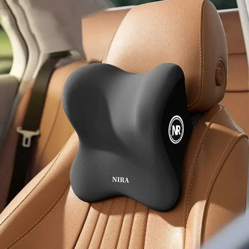 Memory Foam Car Headrest and Lumbar Cushion - JustUsRacers