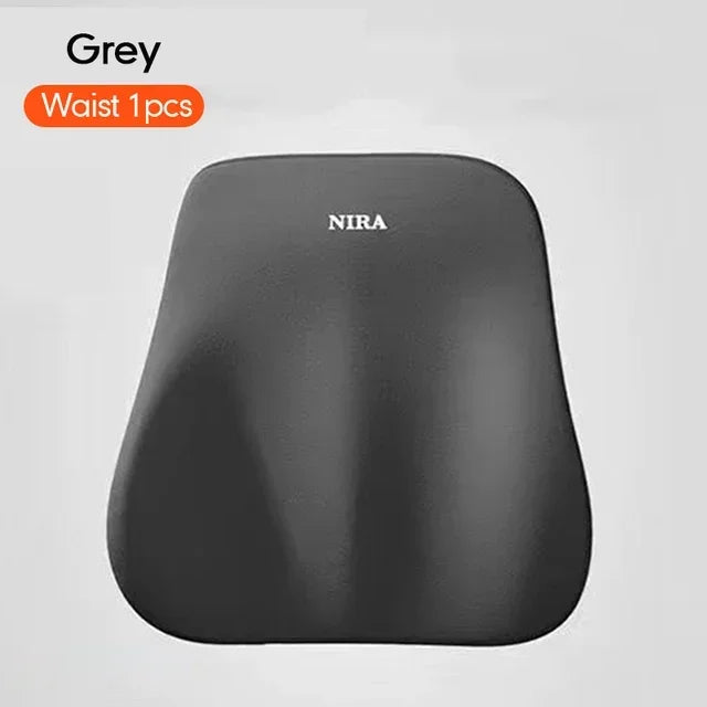 Memory Foam Car Headrest and Lumbar Cushion - JustUsRacers