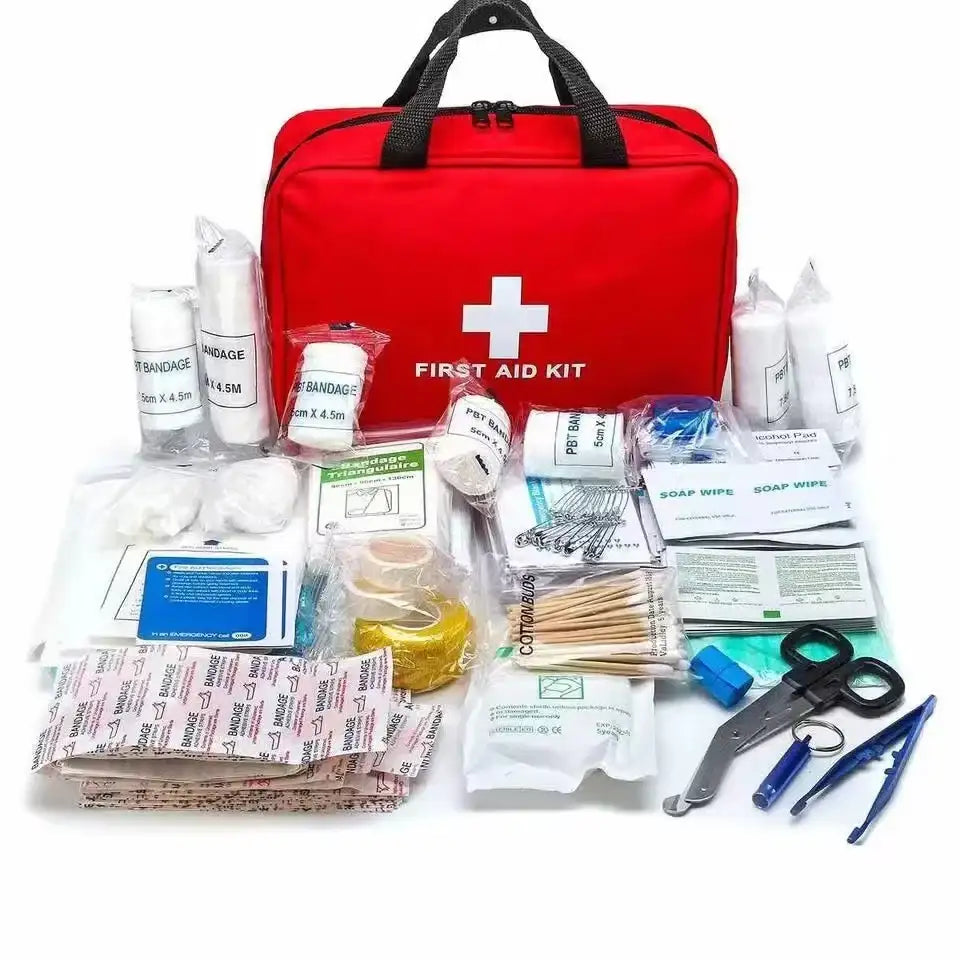 184pcs First Aid Kit Multi-Purpose Emergency Medical Supplies - JustUsRacers