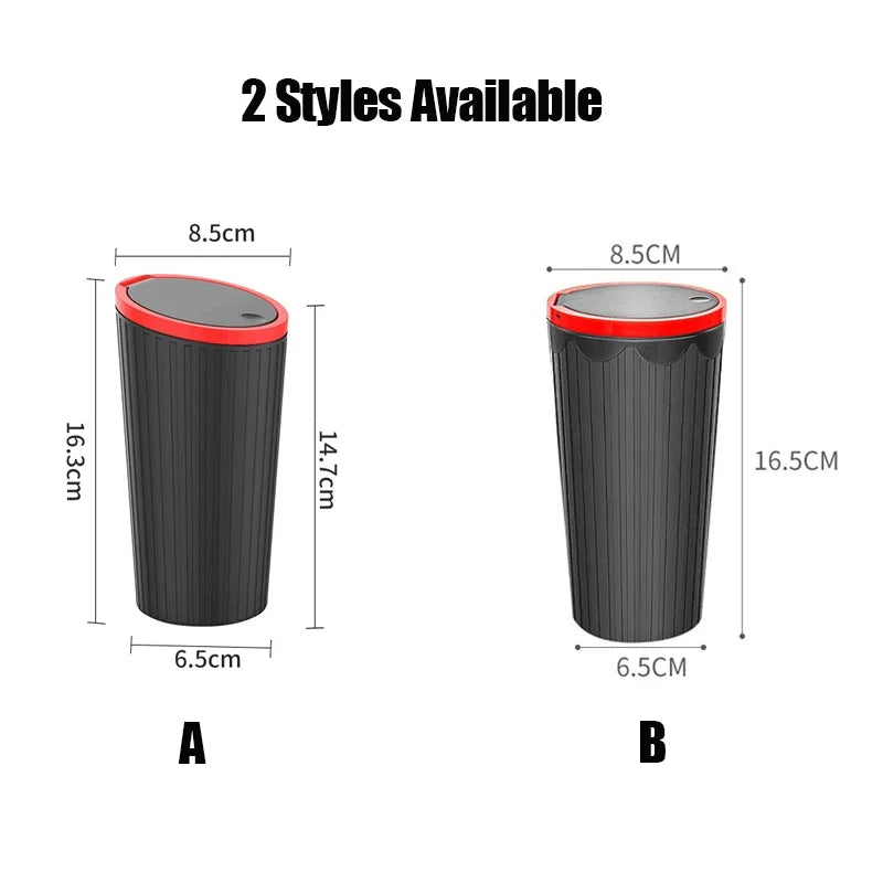 Mini Car Trash Bin Can - JustUsRacers
