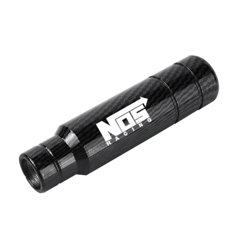 Racing NOS Carbon Fiber 13cm Universal JDM Gear Shift Knob - JustUsRacers
