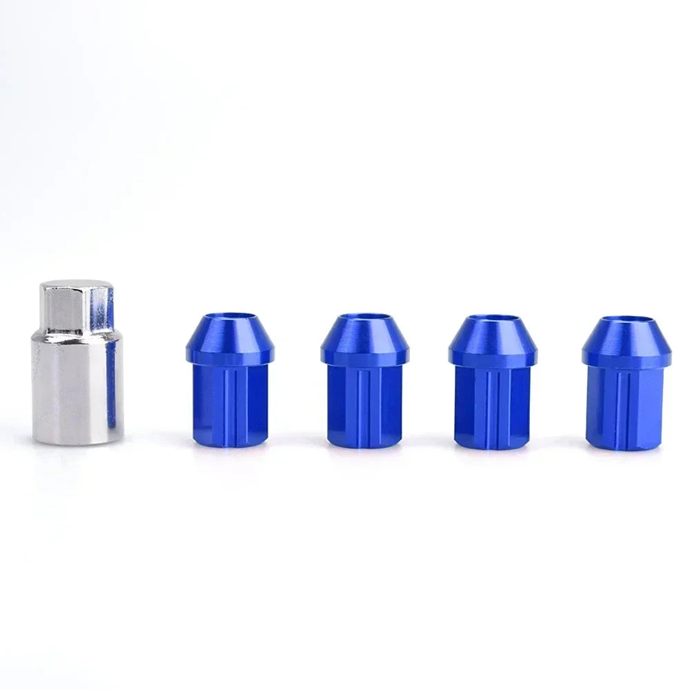 Car Anti-Theft 6061 Aluminum Alloy Wheel Lock Nuts - JustUsRacers