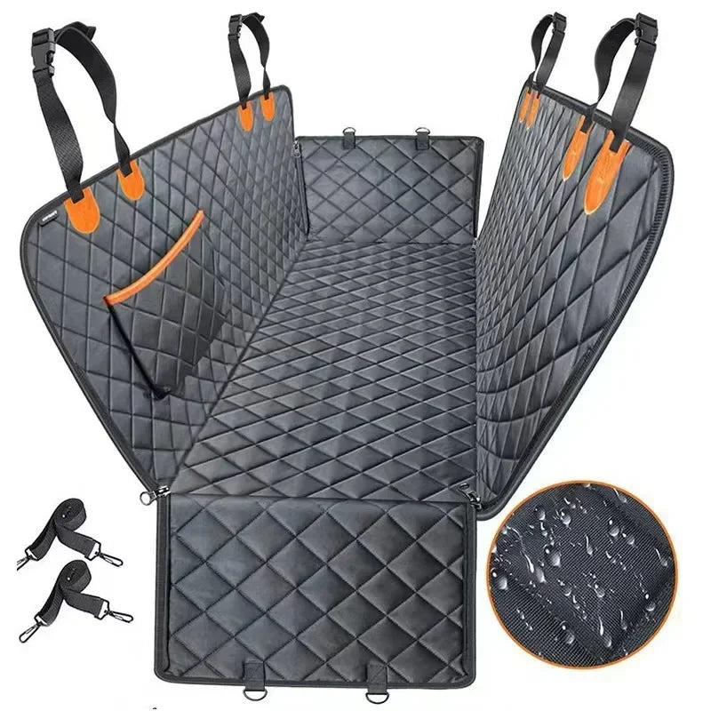 137×147CM Double Zipper Car Pet Seat Pad - JustUsRacers