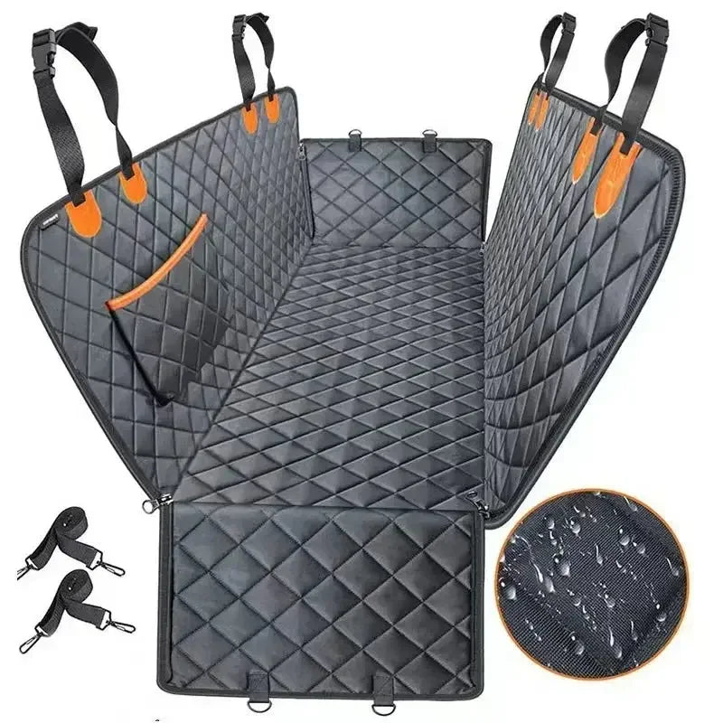 137×147CM Double Zipper Car Pet Seat Pad - JustUsRacers